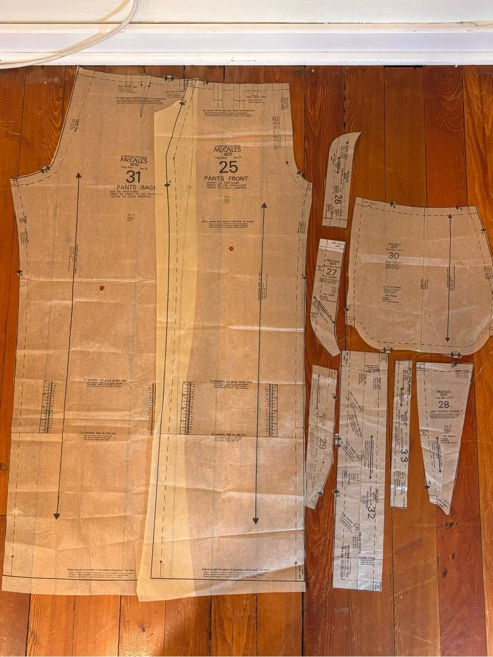 Vintage 1978 McCall’s 6270 Jimmy McNichol Suit Pattern COMPLETE Sz 14